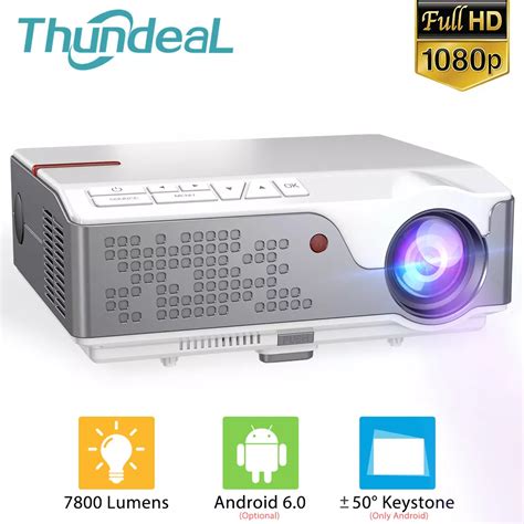 Купить ThundeaL проектор TD96 Full HD 1080P проектор для смартфона ...