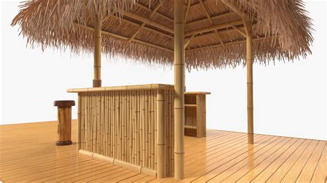 Tiki Bar 3D Model 49 3ds Blend C4d Fbx Max Ma Lxo Obj Free3D