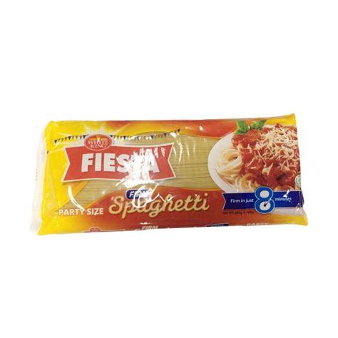 White King Fiesta Spaghetti Pasta 800g Lazada Ph