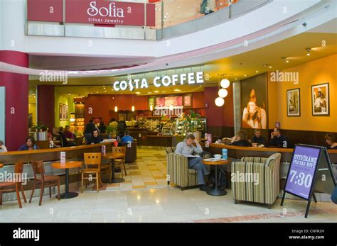 Costa Coffee Chain Cafe In Flora Shopping Centre Vinohrady District