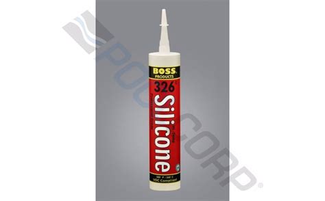 Pool360 Caulking Cartridge Red Hi Temp Silicone Sealant 3 Oz