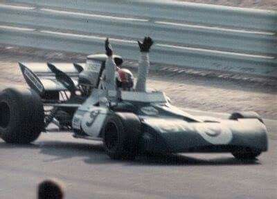 1971 USGP Watkins Glen François Cevert Tyrrell Ford 002 9 Elf