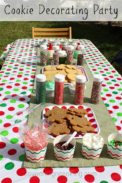 Tobins Tastes Holiday Cookie Decorating Party Easy Entertaining With