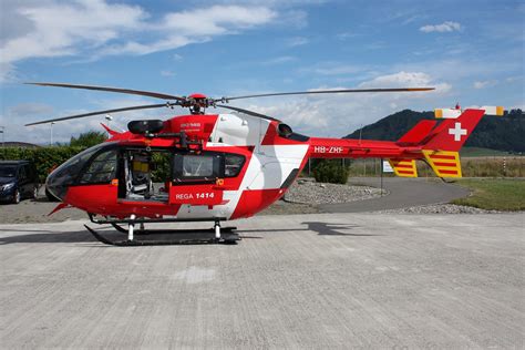 Rega Swiss Air Ambulance Eurocopter Kawasaki EC 145 BK Flickr