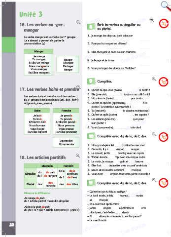 Page 22 Appli Ado 2 Grammaire 01 22 Eleve