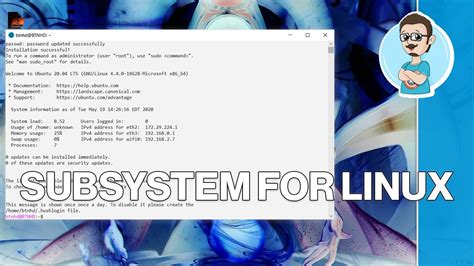 Getting Started With Wsl Windows Subsystem For Linux Youtube