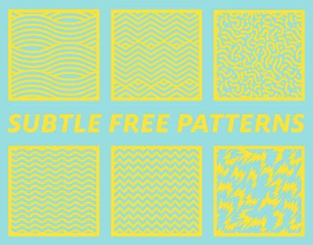 Free 6 Subtle Patterns Vector - TitanUI