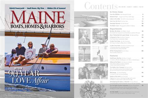 Maine Boating Sailing Boatbuilding Homebuilding Magazine Boat And