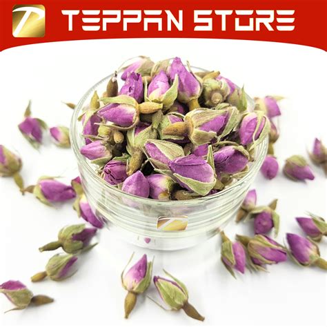 French Pink Rose Flower Tea G Teh Bunga Mawar Perancis