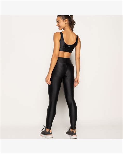 Riachuelo Legging De Poliamida D Preta