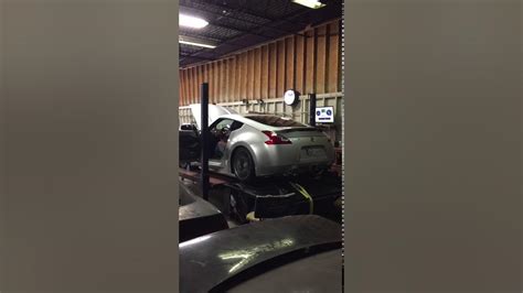 370z Dyno With Fast Intentions Cat Back And Stillen Intake Youtube