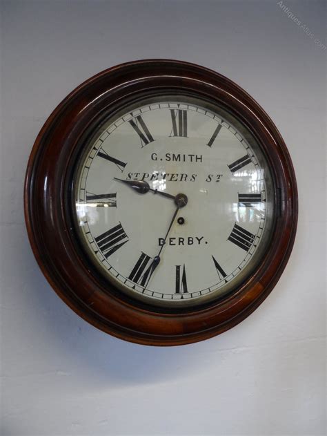 Antiques Atlas Super Smiths Of Derby Railway Station Clock