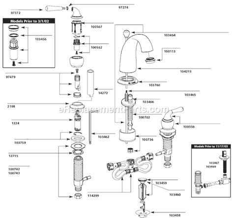 Moen Bathroom Sink Faucet Parts Rispa