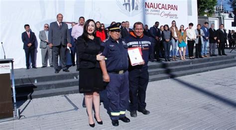 RECONOCE NAUCALPAN A ELEMENTOS DE PROTECCION CIVIL ENTIDaDES