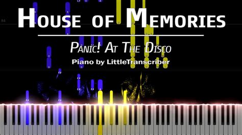 Panic At The Disco House Of Memories Piano Cover Tutorial By