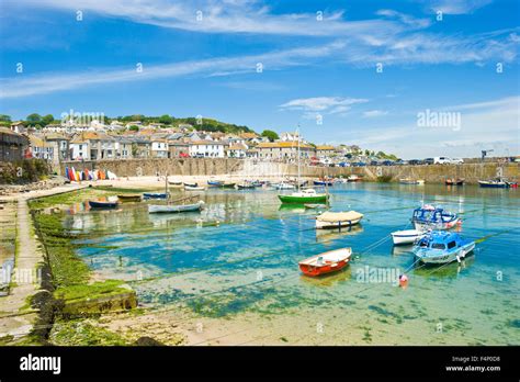 A View Of The Harbour In The Quaint And Picturesque Fishing Port And