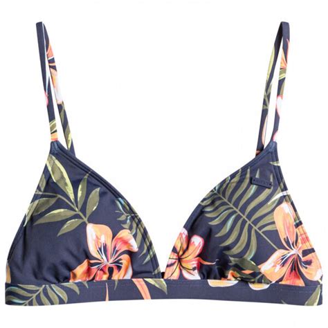 Roxy Into The Sun Fix Tikitri Bikini Top ERJX304971 BSP6 Blau Ab 23