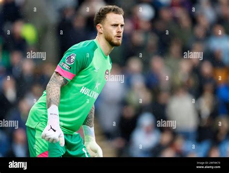 Brentford Goalkeeper Mark Flekken During The Premier League Match At