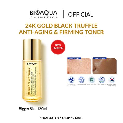 Jual BIOAQUA Cosmetics 24K Gold Black Truffle Anti Aging Firming