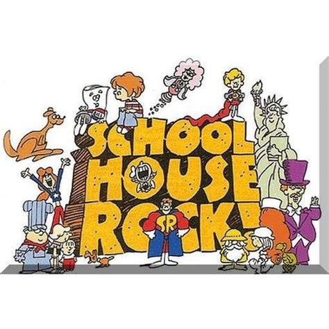 VHS - Schoolhouse Rock! America Rock (1973-1977) *The Preamble / Elbow Room* 760894702236 on ...