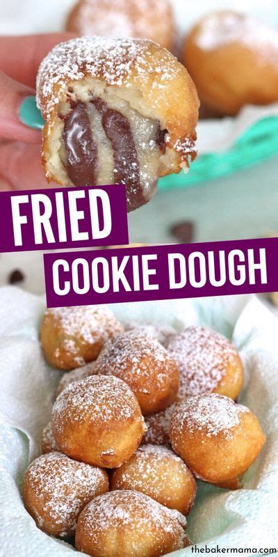 Fried Cookie Dough The Baker Mama Fried Cookie Dough Fair Food