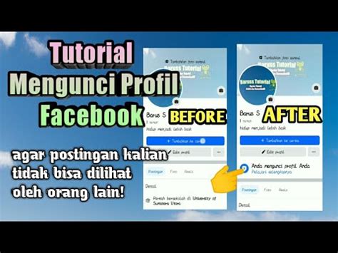 Cara Mengunci Profil Facebook Agar Postingan Kita Tidak Bisa Dilihat