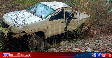 Hoy Tamaulipas Accidentes En Tamaulipas Volcadura Dejo A Una Madre