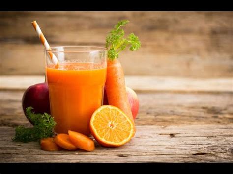 JUGO DE MANZANA NARANJA Y ZANAHORIA EN 5 MINUTOS Bien Sabroso