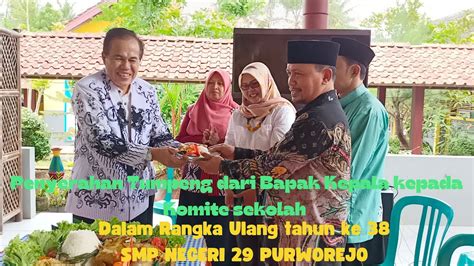 LOMBA MENGHIAS TUMPENG ANTAR KELAS DALAM RANGKA MEMERIAHKAN HUT SMP