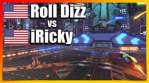 Roll Dizz Vs IRicky Supersonic Legend 1v1 Ranked Rocket League 1v1