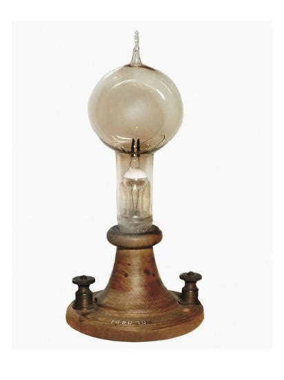 Carbon Filament Lamp Invented By Edison In 1879 Art Thomas Alva