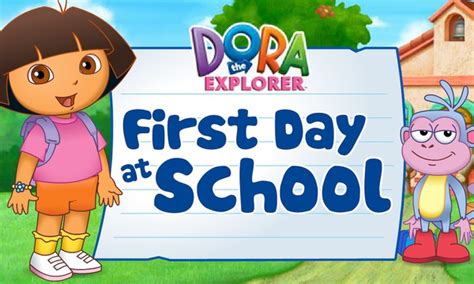 Dora the Explorer: First Day at School | NuMuKi