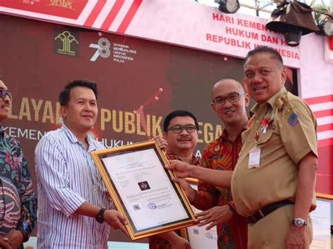 Lebih Dekat Dengan Masyarakat Kanwil Kemenkumham Sulut Gelar Pelayanan