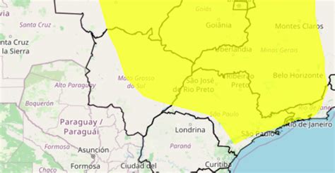 Beba Gua Costa Rica E Chapad O Aparecem Em Alerta Do Inmet Para Tempo