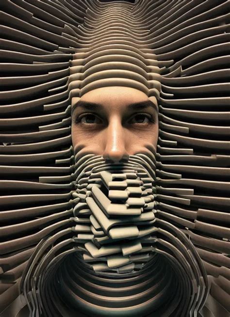 Highly Detailed Surreal Vfx Portrait Of A 3 D Human Stable Diffusion