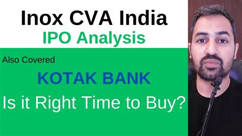 Inox Cva India Ipo Inox India Ipo Gmp Latest News Kotakbank