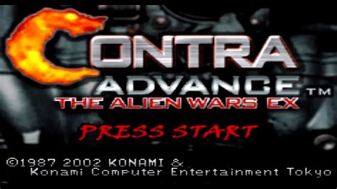 Contra Advance The Alien Wars Ex Longplay Gba Youtube