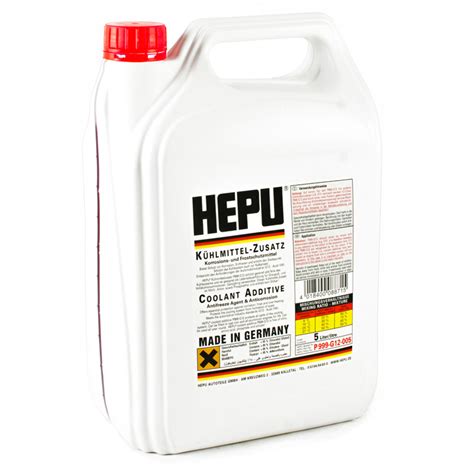 Антифриз HEPU G12 G12+ червоне паковання 5 л P999-G12 (Німеччина ...