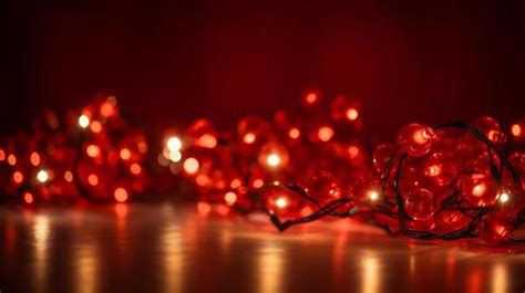 Red Christmas Lights Stock Photos, Images and Backgrounds for Free Download