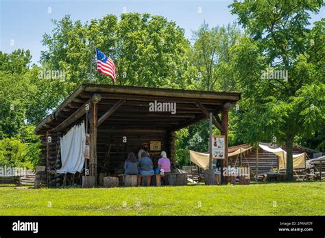 Fort Boonesborough State Park In Kentucky Stock Photo Alamy
