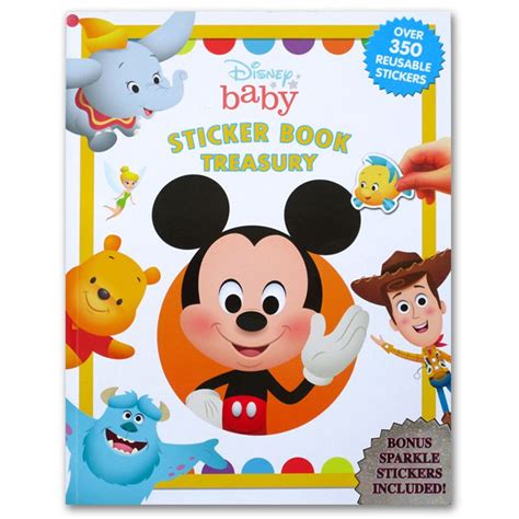 Jual Sticker Book Treasury DISNEY BABY With Over 350 Reusable Sticker