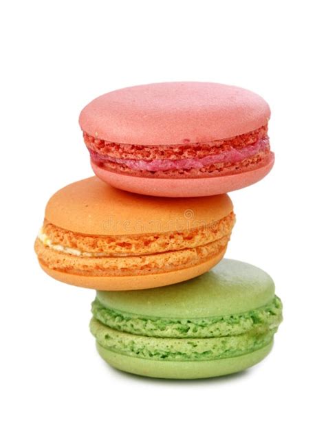 Colorful Macaroons Stock Photo Image Of Snack Pile 15928436