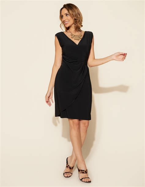 Vestido Bianca Liso Preto Le Dress