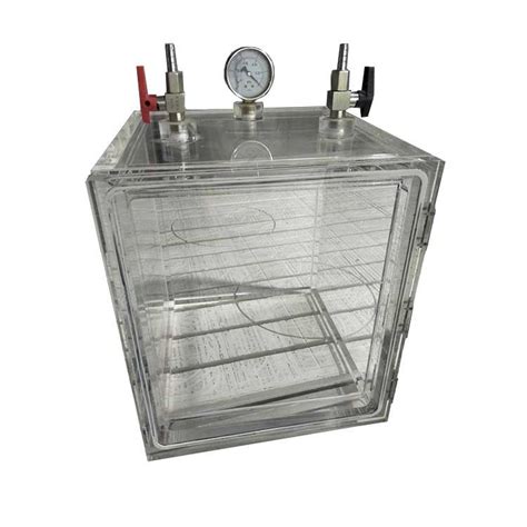 Acrylic Vacuum Glove Box Desiccator Gas Ports With Or Without Glove Port