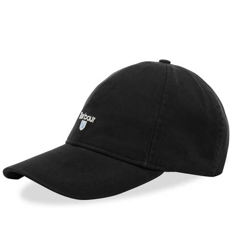 Barbour Men S Cascade Sports Cap In Black Barbour