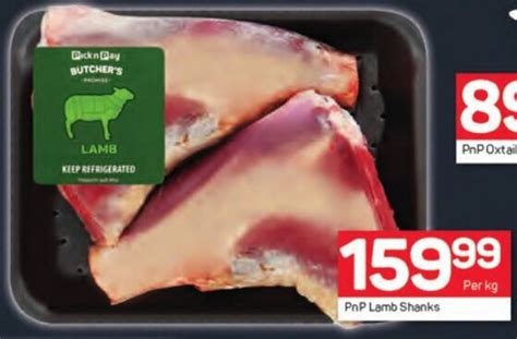 Pnp Lamb Shanks Offer At Pick N Pay