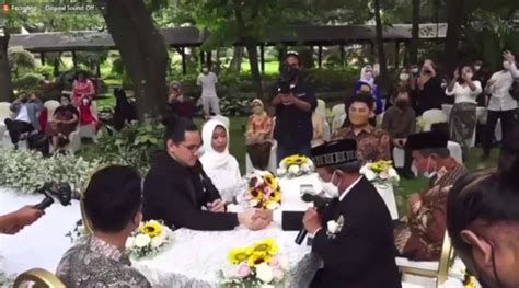 Stafsus Presiden Ayu Kartika Dewi Menikah Gelar Akad Nikah Dan Pemberkatan