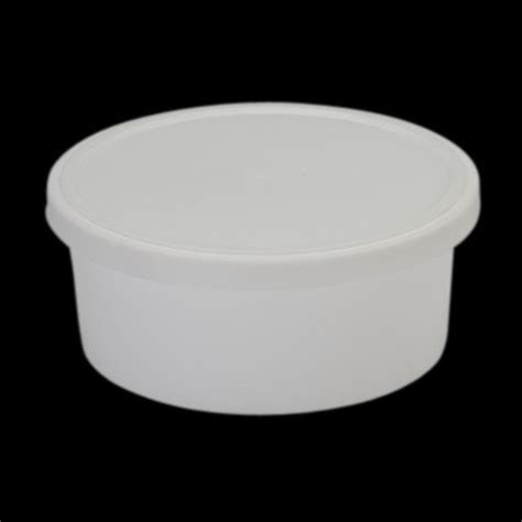 White 100 Ml Plastic Round Container Milky At Best Price In Mumbai Id