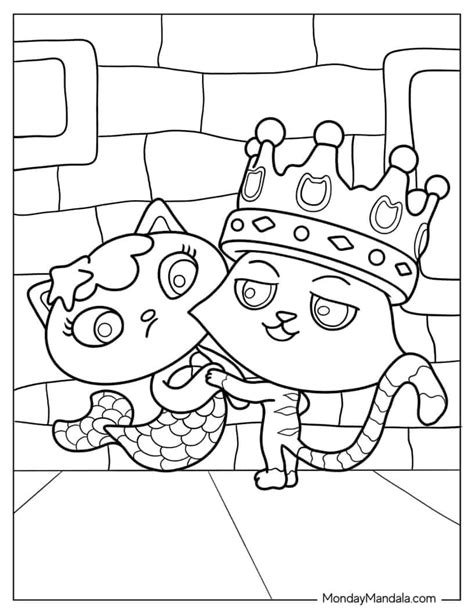 Gabby S Dollhouse Coloring Pages Free Pdf Printables Artofit