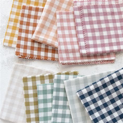 Camp Gingham Fat Quarter Bundles Cmp Fq Fableism Supply Co